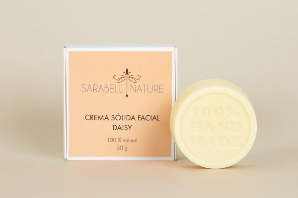 Crema facial Daisy sólida para pieles normales y mixtas