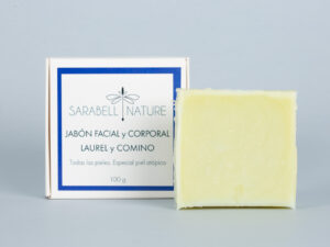 Jabón Facial y Corporal Laurel y Comino