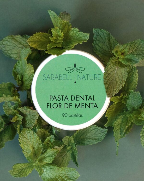 Pasta Dental Sólida Monodosis Flor de Menta - Imagen 3