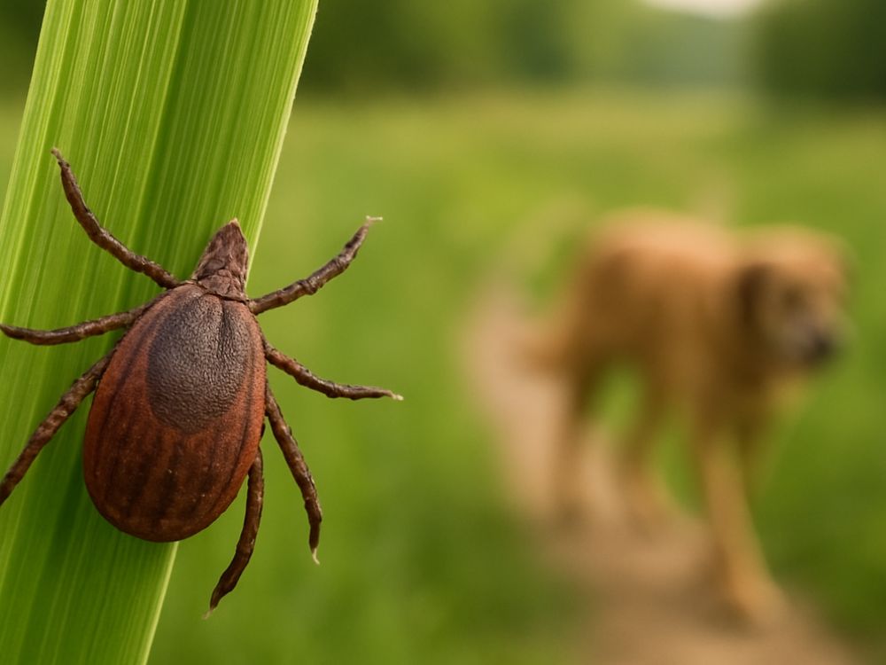 temporada de garrapatas en perros