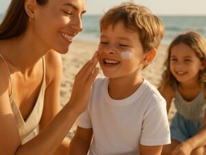 crema solar infantil mineral